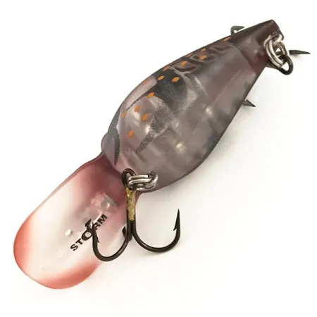 Storm Wiggle Wart Phantom, 2/5oz Dark Red fishing lure #6416