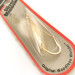   Weedless Johnson Silver Minnow, 1/4oz Gold fishing spoon #6420