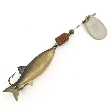 Vintage Mepps Comet Mino 1, 3/16oz Silver spinning lure #6431