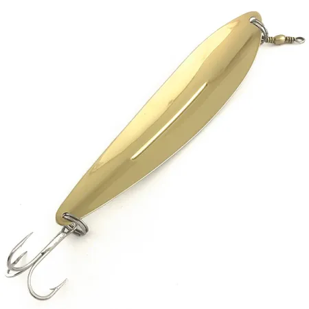 Vintage Williams Whitefish C90, 1 1/4oz Gold fishing spoon #6434