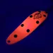 Vintage  Eppinger Dardevle Cop-E-Cat 7300 UV, 1/3oz Red / Black / Nickel fishing spoon #6436
