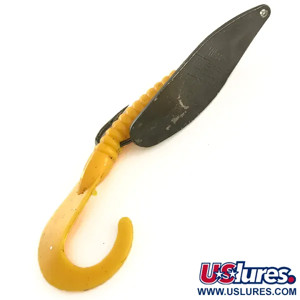   Mepps Timber Doodle 0, 1/4oz Black / Yellow fishing spoon #6442