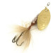 Vintage  Yakima Bait Worden’s Original Rooster Tail, 1/16oz Gold / Brown spinning lure #6453