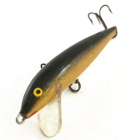 Vintage Rapala Countdown, 2/5oz Gold fishing lure #6470