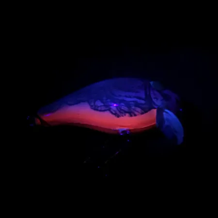 Vintage Mann's Bait  Mann's Mid 1- Minus Shallow Running, 2/5oz SB333 Brown crawFish fishing lure #6479