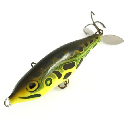 Vintage Rapala RAPALA Skitter Prop, 1/4oz Lime Frog LF  fishing lure #6480