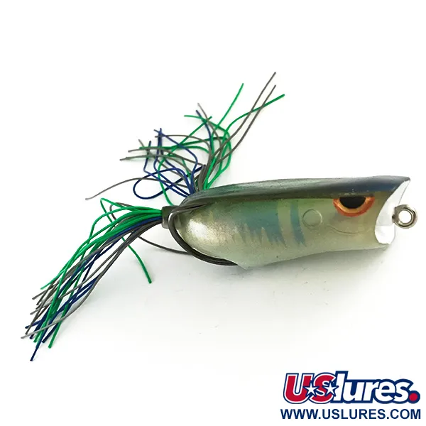 SPRO Dean Rojas Bronzeye Frog Popper , 1/2oz  Misty Shad fishing #6485