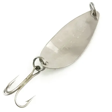 Vintage Seneca Little Cleo UV, 1/16oz Nickel / Green fishing spoon #6499
