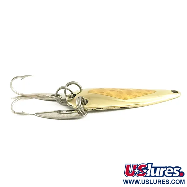 Vintage Marathon (with sonic blades), 1/4oz Gold fishing spoon #6500