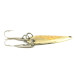 Vintage  Marathon Bait Company Marathon (with sonic blades), 1/4oz Gold fishing spoon #6500