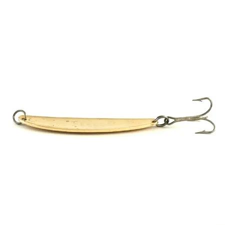 Vintage Acme Side-winder, 1/2oz Gold fishing spoon #6507