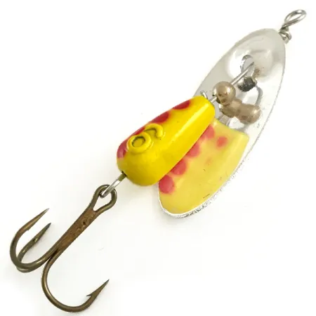 Panther Martin 6, 3/16oz Silver / Red / Yellow spinning lure #6512