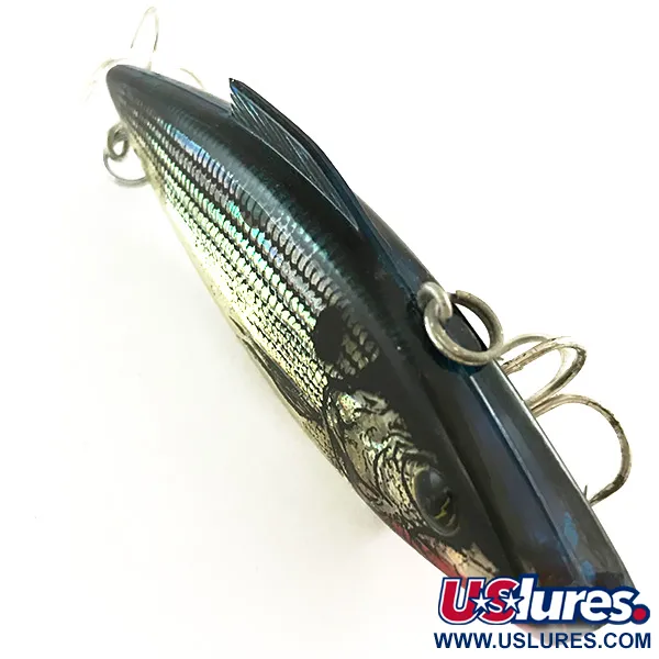 Vintage   Cotton Cordell TH Spot, 1/2oz Rainbow Black fishing lure #6518