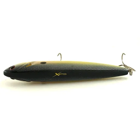 Vintage Bass Pro Shops XPS Slim Dog , 1/2oz Nickel Blue Back fishing lure #6526