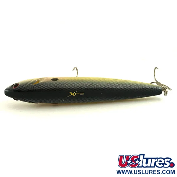 Vintage   Bass Pro Shops XPS Slim Dog , 1/2oz Nickel Blue Back fishing lure #6526