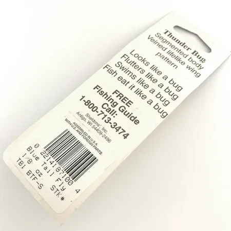 Mepps Thunder Bug, 1/8oz Gold / Blue spinning lure #6535