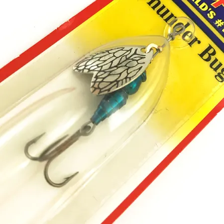 Mepps Thunder Bug, 1/8oz Gold / Blue spinning lure #6535