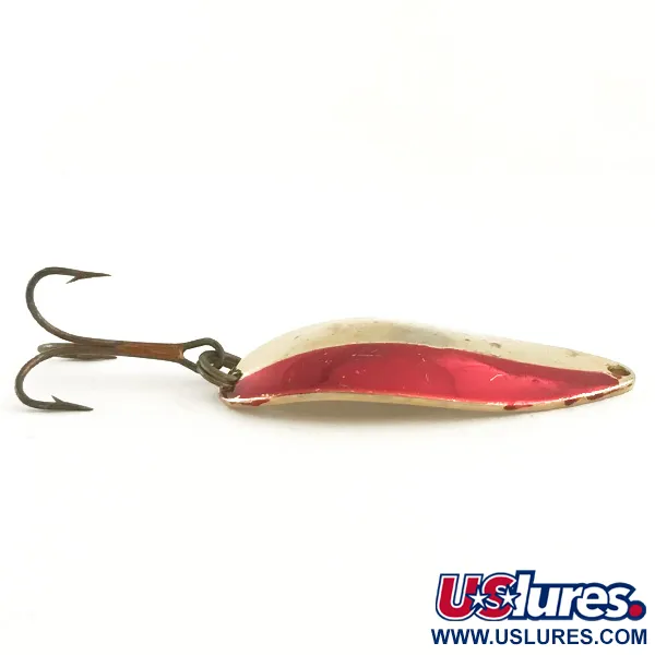 Vintage  Seneca Little Cleo (Hula Girl), 1/2oz Gold / Red fishing spoon #6539