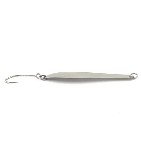 Vintage Prescott Spinner Thin Doctor 175, 1/4oz Nickel / Red fishing spoon #6541