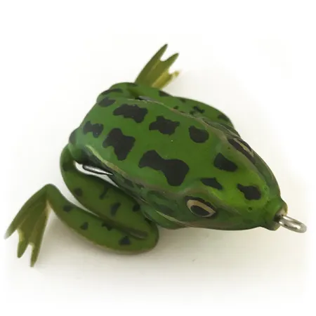 Vintage Lunkerhunt LH Weedless LunkerHunt Lunker Frog​, 1/2oz Frog fishing spoon #6549