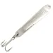 Vintage   Hopkins No=Eql hammerd, 2oz Hammered Nickel fishing spoon #6551