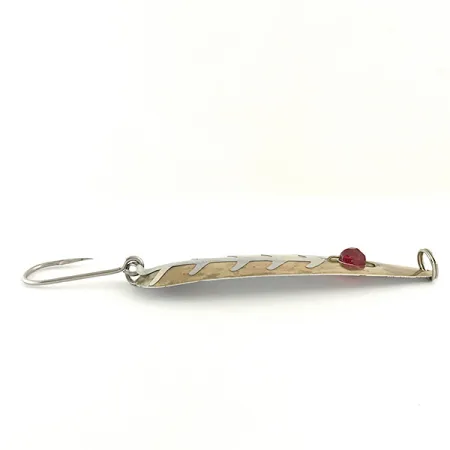 Vintage Eppinger Red Eye Evil Eye, 1/3oz Gold / Red / White fishing spoon #6552