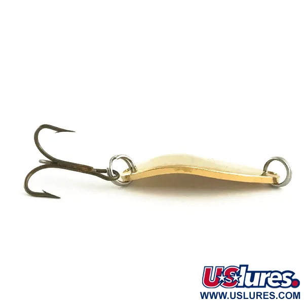 Vintage  Seneca Little Cleo, 3/16oz Gold fishing spoon #6561