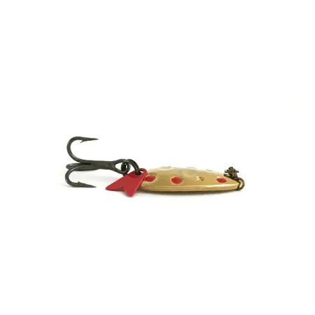 Vintage Acme Fish Hawk, 3/16oz Gold fishing spoon #11108