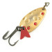 Vintage   Acme Fish Hawk, 3/16oz Gold / Red fishing spoon #6562