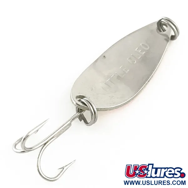 Vintage  Acme Little Cleo, 1/8oz Fire Tiger fishing spoon #6563