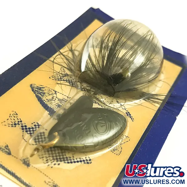  Yakima Bait Worden’s Original Rooster Tail, 1/16oz Black spinning lure #6578