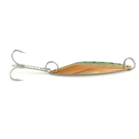 Vintage Acme Kastmaster , 3/8oz Fire Tiger fishing spoon #6586
