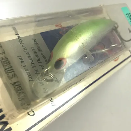 Yo-Zuri/Duel Yo-ZURI Duel CS Minnow, 2/3oz Silver / Green fishing lure #6589