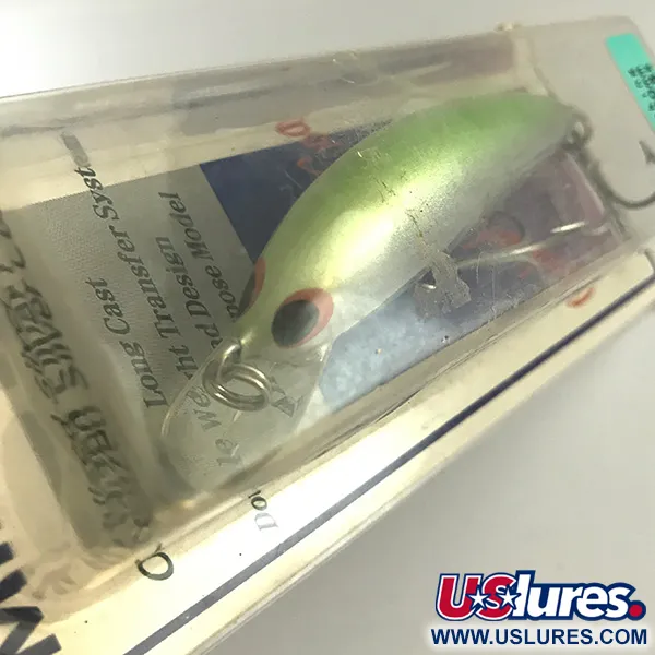  Yo-Zuri/Duel Yo-ZURI Duel CS Minnow, 2/3oz Silver / Green fishing lure #6589