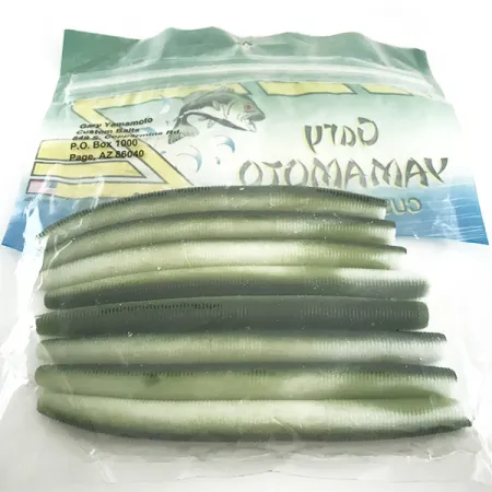 Gary Yamamoto Yamamoto Fat Senko soft bait 8pcs, Green Watermelon fishing #6592
