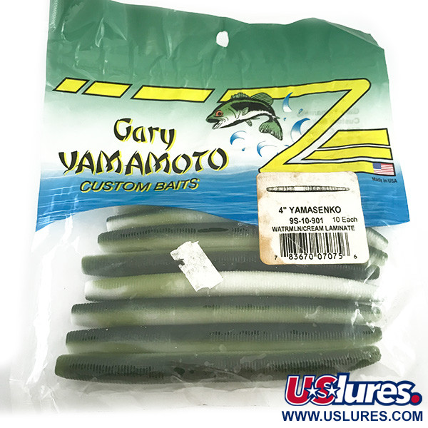 Gary Yamamoto Yamamoto Fat Senko soft bait 8pcs, Green Watermelon