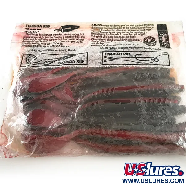 Other Gambler soft bait , Dark Red fishing #6593