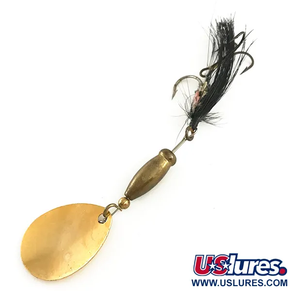 Vintage   Joe's Flies, 3/16oz Gold spinning lure #6603