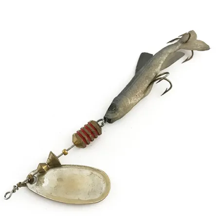 Vintage Mepps Comet Mino 3, 1/3oz Silver spinning lure #6606