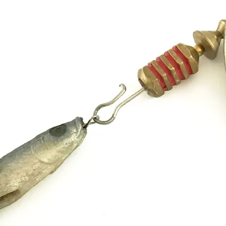 Vintage Mepps Comet Mino 3, 1/3oz Silver spinning lure #6606