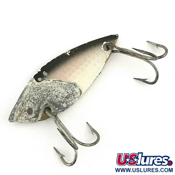 Vintage   Cotton Cordell Gay Blade Blade, 1/4oz White / Black fishing spoon #6607