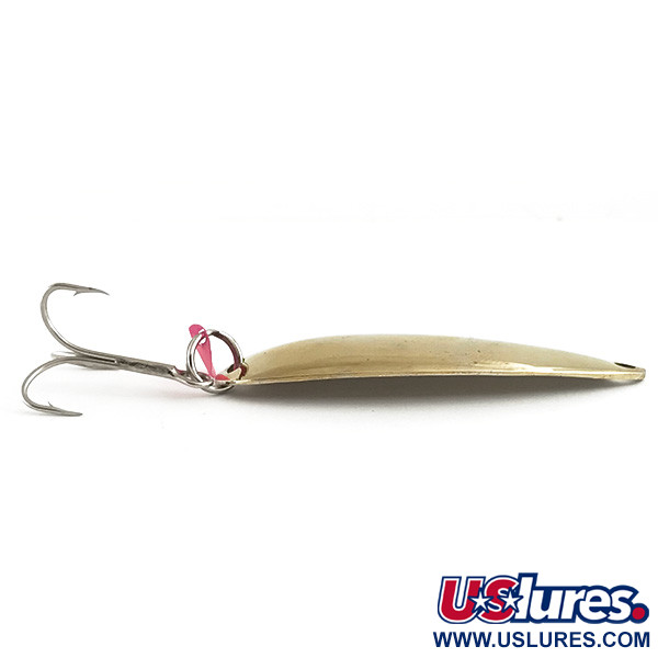 Vintage   Johnson Sprite, 3/5oz Gold fishing spoon #6611