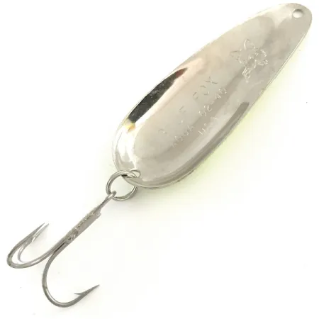 Vintage Blue Fox Aqua Spoon, 1/2oz Five of Diamond fishing spoon #6612