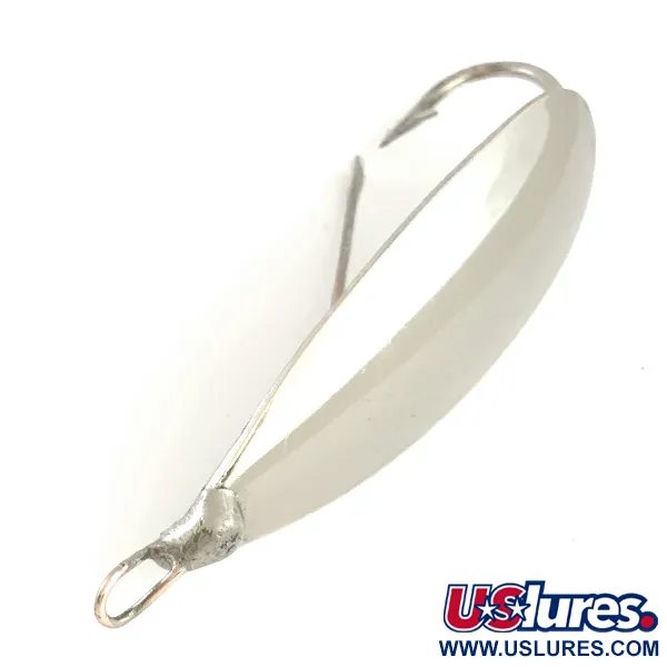 Vintage   Weedless Johnson Silver Minnow, 1/3oz Silver fishing spoon #6615