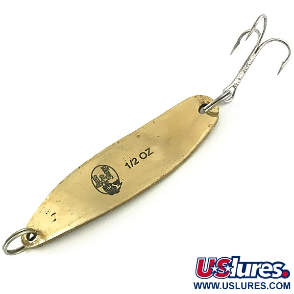 Vintage Bass Pro Shops Demon Dancer, 1/2oz Brown Trout fishing spoon #6627