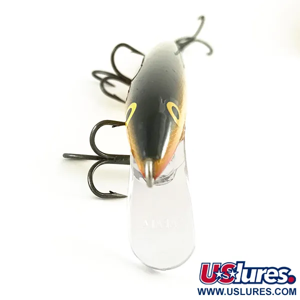 Vintage Rapala Original Floater F18, 3/4oz G Gold fishing lure #6634