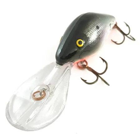 Vintage Mann's Bait  Mann's 30+ Depth Plus, 1/2oz Red / Black fishing lure #6636