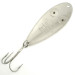 Vintage   Paul Bunyan Flash eye spoon, 3/5oz Nickel / Red Eyes fishing spoon #6649