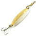 Vintage   Williams Wabler W40, 1/4oz Silver / Gold fishing spoon #6651