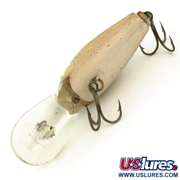 Vintage   Rebel Deep Humpy, 1/3oz Silver fishing lure #6655